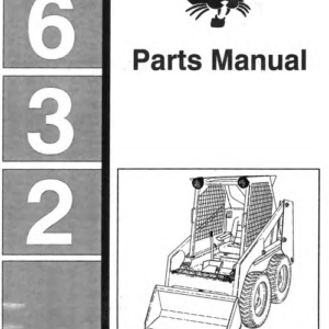 Bobcat 632 Skid Steer Parts Manual