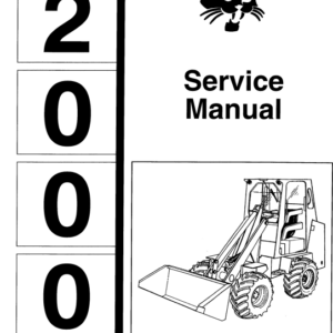 Bobcat 2000 Loader Service Repair Manual