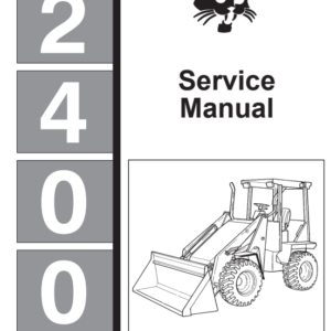 Bobcat 2400 Loader Service Repair Manual