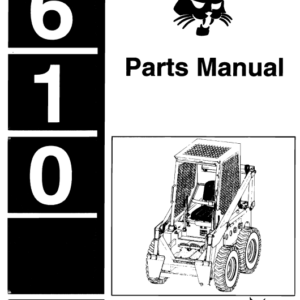 Bobcat 610 SkidSteer Parts Manual