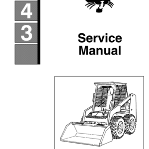Bobcat 843 SkidSteer Loader Service Repair Manual