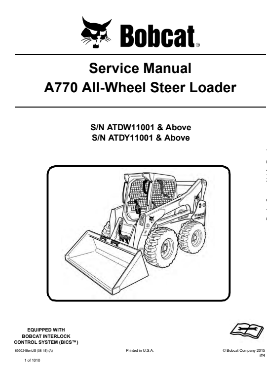 Detailed parts manual for the Bobcat 2200S Utility Vehicle, essential for understanding components and maintenance procedures.