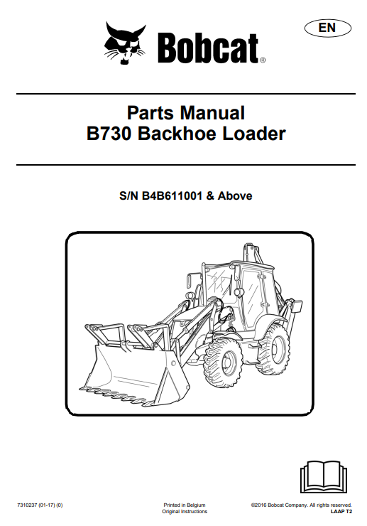 Detailed parts manual for the Bobcat E45 Compact Excavator, essential for understanding components and ensuring proper maintenance