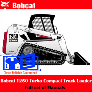 Bobcat T250 Turbo Compact Track Loader Full set of Manuals
