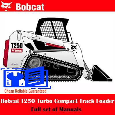 Comprehensive manuals for the Bobcat T250 Turbo Compact Track Loader, detailing operation and maintenance procedures.