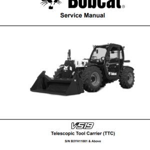 Bobcat V519 Telescopic Tool Carrier Service Repair Manual