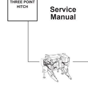 Bobcat Three Point Hitch Service Repair Manual