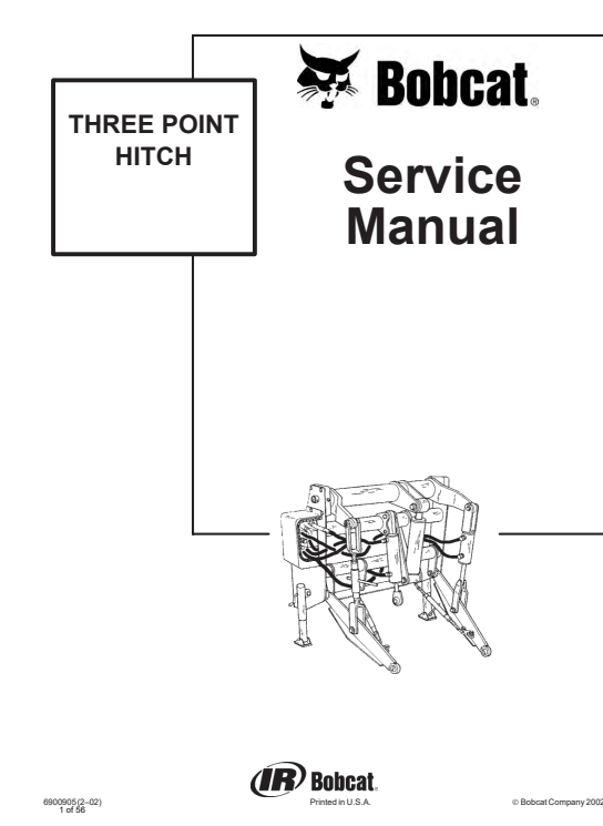 Comprehensive guide for servicing Bobcat three-point hitch, including repair techniques and maintenance tips