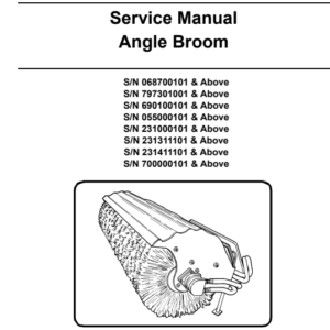 Bobcat Angle Broom Service Repair Manual