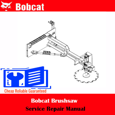 obcat Brushsaw Service Repair Manual, providing essential instructions for maintenance and repair tasks