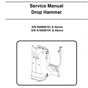 Bobcat Drop Hammer Service Repair Manual