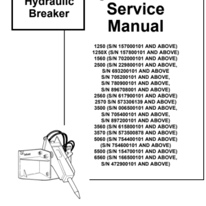 Bobcat Hydraulic Breaker Service Repair Manual
