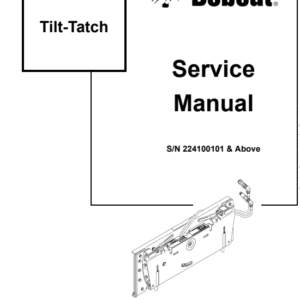 Bobcat Tilt-Tatch Service Repair Manual