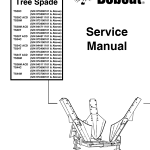 Bobcat Tree Spade Service Repair Manual
