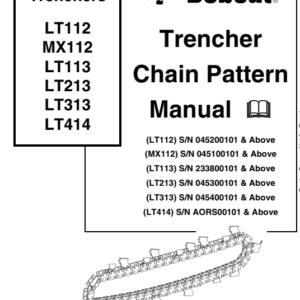 Bobcat Trencher Chain Pattern Manual